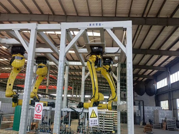 四軸碼垛機器人的運行圖 四軸碼垛機器人的程序步驟